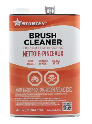 one gallon of brush cleaner for paint clean up 