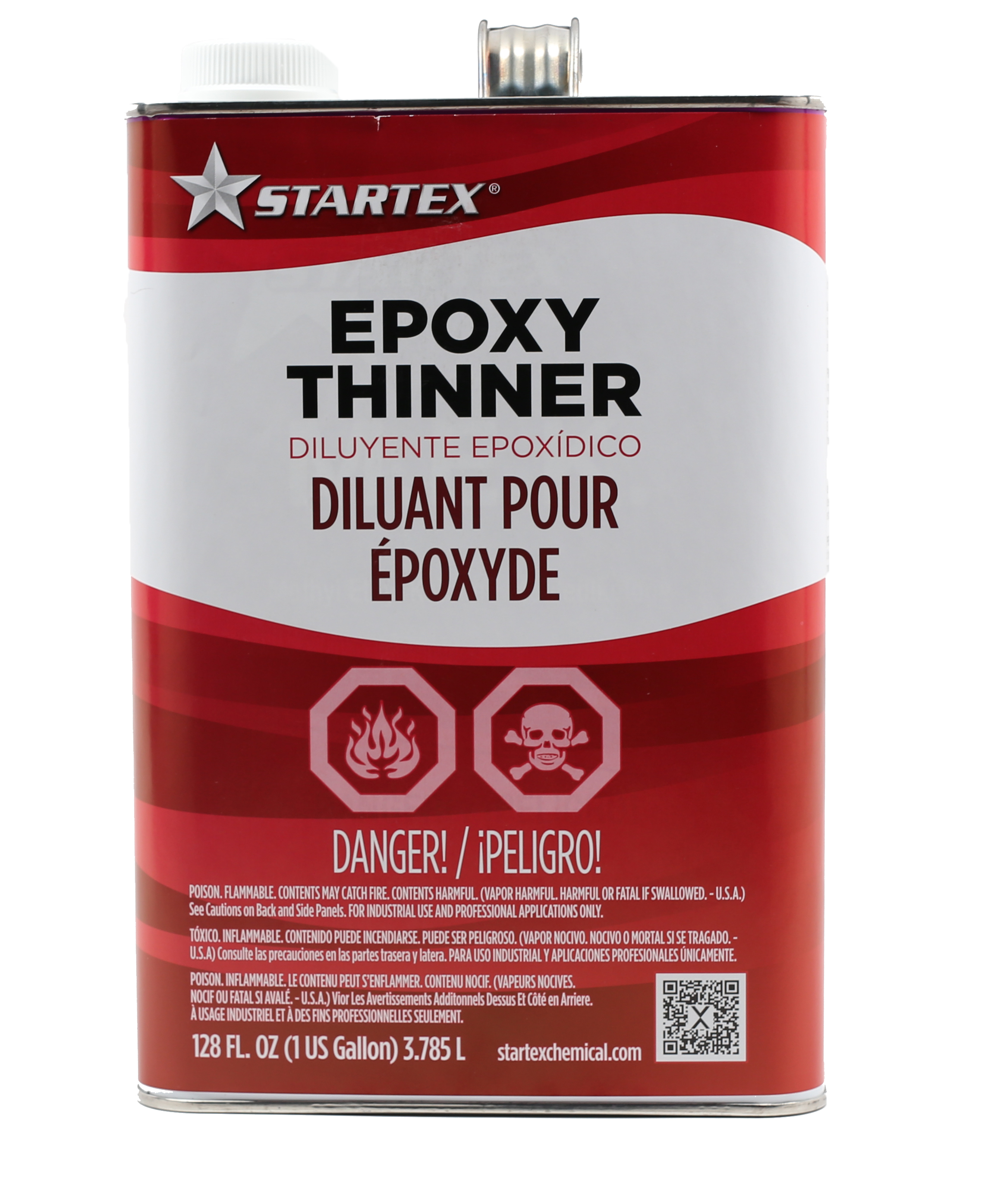 one gallon epoxy thinner for paint application and clean up 