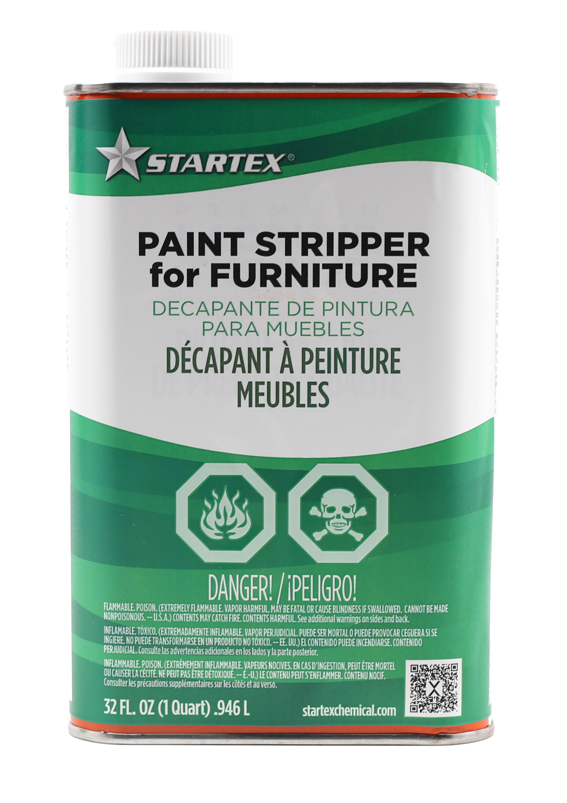 one quart wood and metal furniture paint stripper 