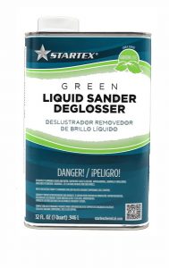 green liquid sander deglosser for surface preparation
