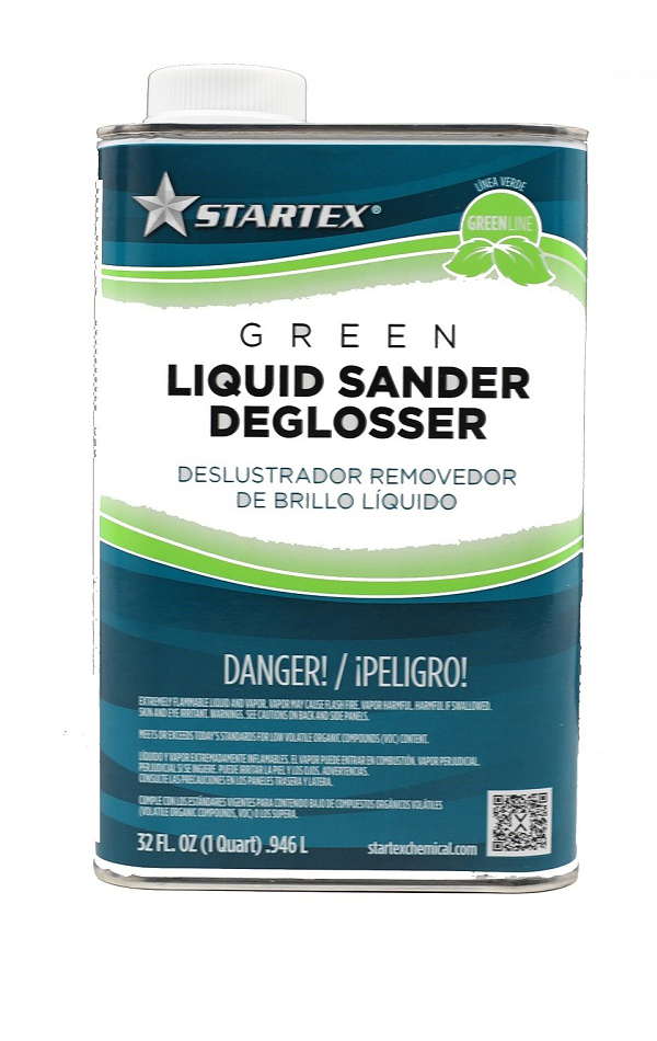 one quart green liquid sander for paint prep